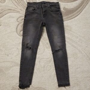 Zara Man Distressed Jeans, sz 26